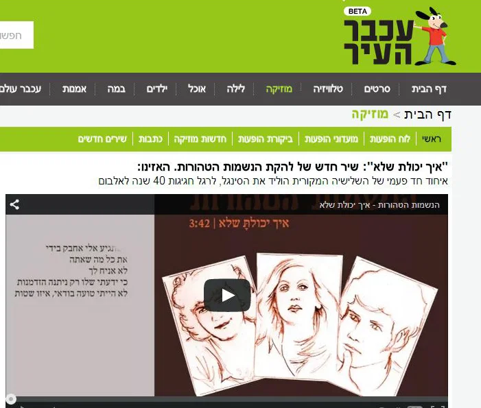 חשיפה באינטרנט במסגרת קידום אמן או סינגל - שוהם יחסי ציבור
